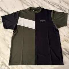美品　ブリーフィング　ゴルフ パッチワーク モックネックシャツ S