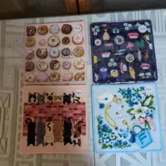 フェイラータオルハンカチ4枚セット