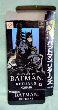 ✿　箱のみ　バットマンリターンズ　スーパーファミコン