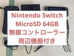 Nintendo Switch 本体 MicroSD コントローラー セット