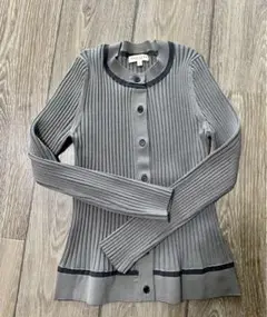 DEMYLEE (サザビー)リブカーデガン S 美品