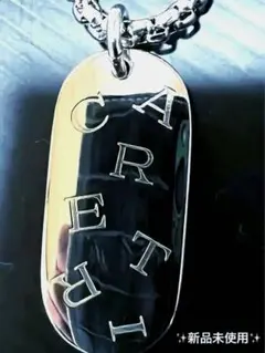 ⭐️Cartierキーリング❤️カルティエロゴプレート新品未使用ペンダント仕様❤️