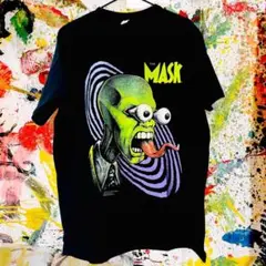MASK crazy リプリント Tシャツ 半袖 メンズ 新品 個性的 黒 LM