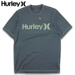 ハーレー ラッシュガード メンズ 半袖 HURLEY ONE&0NLY 緑 S