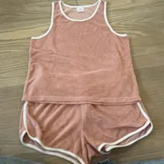 ZARA kids パイルセットアップ