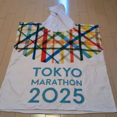 東京マラソン 2025 フード付きタオル