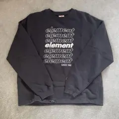 ELEMENT ブラック スエット