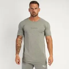 Vanquish Core Grey Short Sleeved T Shirt