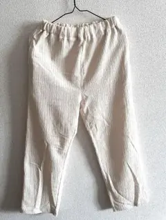 Samansa Mos2 blue パンツ　ホワイト
