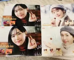 未使用 非売品 meiji Melty kiss 新垣結衣 A4クリアファイル