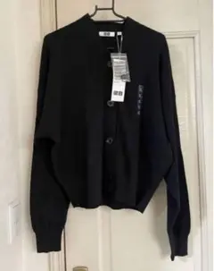 【新品】UNIQLO ユニクロユー　ショートカーディガン　長袖　レディース