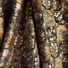 光沢のある高級ジャカード織生地 幅150×50cm延長可