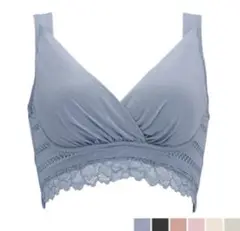 完売♡ノンワイヤーカシュクールブラ ナイトブラ 授乳ブラ マタニティ ブラデリス