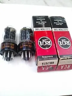 真空管6BX7-GT・6BM8・6X4・6CL6 セット 6BX7 シングル真空管アンプ - メルカリ