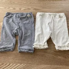 MIKIHOUSE フリル付きレギンス 80cm90cm