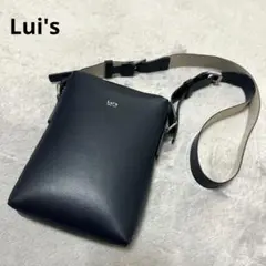 【新品未使用】Lui's ルイス スプリットレザースクエアショルダーバッグ