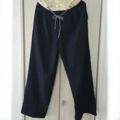 Dazy　新品　未使用　タグ付き　ワイドパンツ　紺　ネイビー　XL
