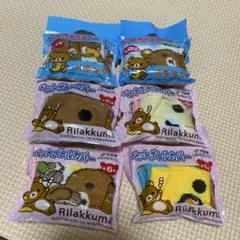 【非売品】リラックマ　ペットボトルカバー4種