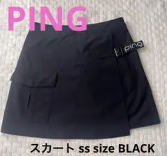 PING スカート 黒 ss size