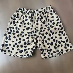 breeze ハーフパンツ 半ズボン スズシーパンツ 90ヒョウ柄ハーフパンツ