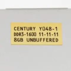 CENTURYMICRO DDR3-1600 8GB メモリ×４枚32GB