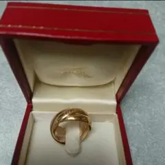 カルティエ Cartier トリニティ リング 指輪 750 #49