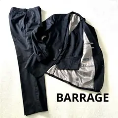 ✨美品 BARRAGE バラージュ 3ピース セットアップ スーツ ベスト M