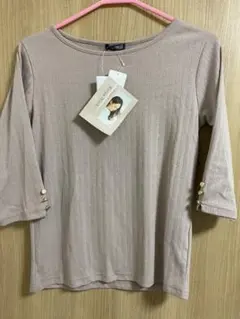 しまむら　星玲奈　ソデボタンテレコT 中桃