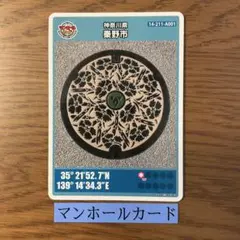 【マンホールカード】　マンホールカード