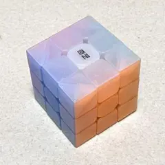 QiYi 3x3 ステッカーレス パステル ルービックキューブ