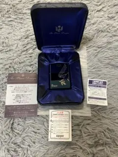 zippo ピース 黒本革 限定品 希少モデル 2022年製 zippo ピース 黒 本革 限定品 希少モデル 2022年製（ZIPPO