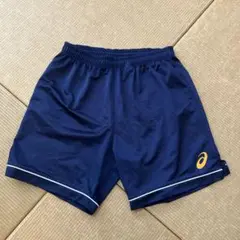 ASICS アシックス L ネイビー ショートパンツ