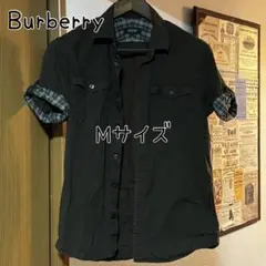 【Burberry】半袖シャツ　ノバチェック　メンズ