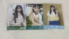 STU48 岡田あずみ 劇場盤 生写真3枚