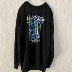 陸上用　長袖　ブラック　北海道　記念　中学　Tシャツ　トラック　フィールド
