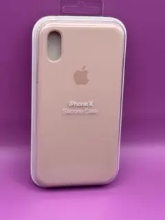 純正品 APPLE iPhoneX 用シリコーン ケース