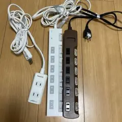 3個　Panasonic 電源タップ 1500Wなど