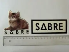 SABRE ステッカー　セーバー　2枚セット