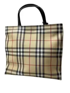 BURBERRY バーバリー ノバチェック チェック柄 ハンドバッグ