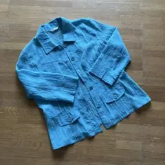Nobila 青系ジャケット Mサイズ