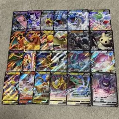 ミュウv ミュウツーv リザードンv ギラティナv カイリューv まとめ　24枚