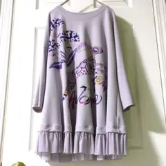 TOKUKO 1er VOL　チュニック　ウサギさん　キノコ　刺繍　フリル