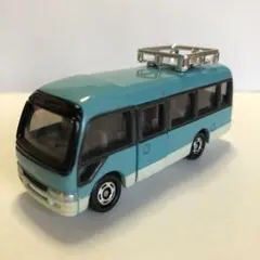 トミカ コースター NO92 ロケバス キャリア付き