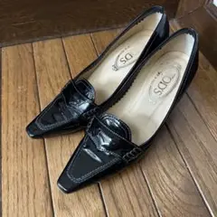 トッズ　パンプス　35.5 エナメル