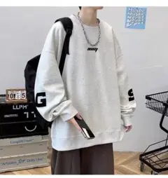 【即売れ☆】新品　メンズ　ストリート　モード　長袖　ロゴ　トップス