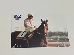 JRA 競馬 名馬 テンポイント　使用済み　QUOカード