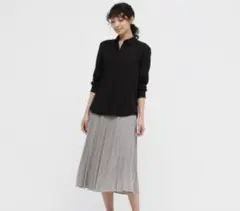 UNIQLO プリーツスカート(丈短め）
