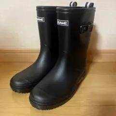 新品　GAME レインブーツ　長靴　23cm