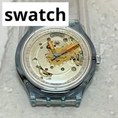 【稼動品】swatch スウォッチ　オートマチック　ブルーマチック　フェイス
