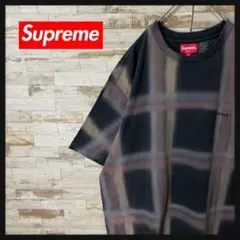 シュプリーム　ロゴマフラー　チェッカーフラグ柄　supreme　チェック シュプリーム ロゴマフラー チェッカーフラグ柄 supreme 小物 - 小物